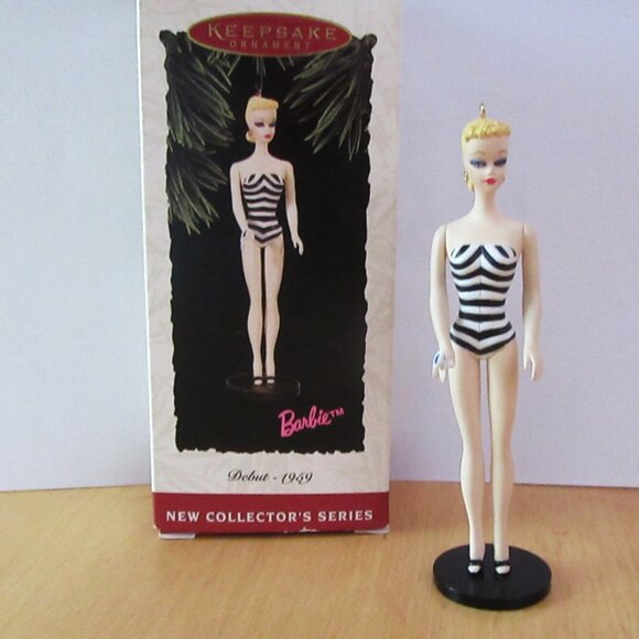 Vintage Barbie Debut 1959 Hallmark Keepsake Ornament (1994 First in Series) -box - Picture 3 of 13